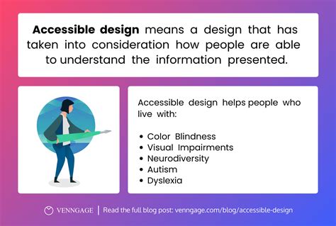 How to Create Accessible Designs [Tips + Examples] - Venngage