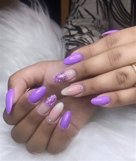 30+ Purple and Gold Nails that Make a Statement - Nail Designs Daily