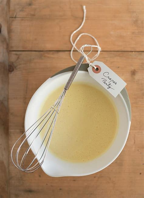 Crêpe Batter In A Bowl With A Whisk And A Label For A Party Photograph by Sonia Chatelain - Fine ...