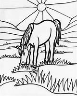 Horse Farm Coloring Pages At GetColoringscom  Free Printable sketch template