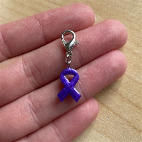 Alzheimers Awareness Purple Ribbon Dementia Awareness | Etsy