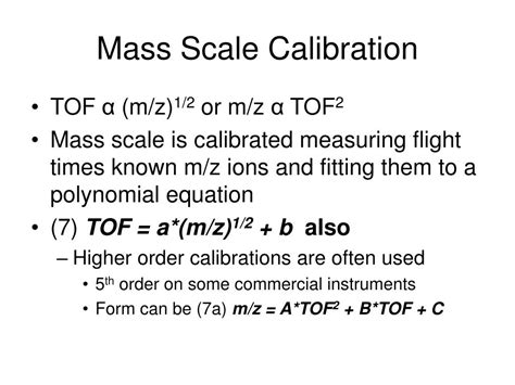 PPT - Time-of-Flight Mass Analyzers PowerPoint Presentation, free ...