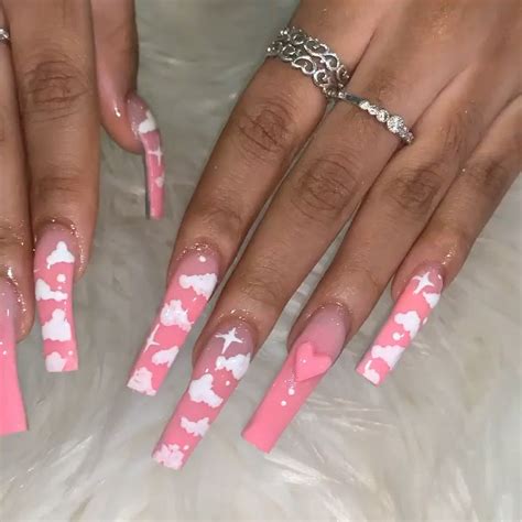 Baddie Nail Designs Pinterest ~ 20+ Unique-themed Baddie Nail Designs That Are Trending | yunahasni