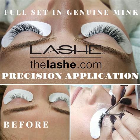 Genuine Mink Eyelash Extensions Before and After #thelashe # ...