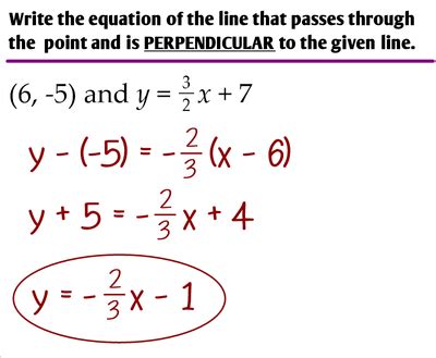 4.3 - Writing Equations of Parallel and Perpendicular Lines - Ms ...