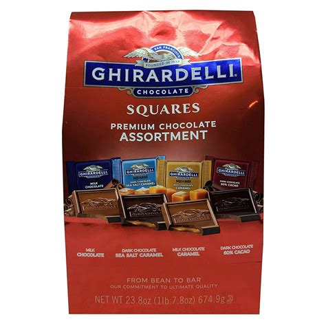 Ghirardelli Chocolate Squares Premium Chocolate Assortment, 23.8 Ounce. - Walmart.com - Walmart.com