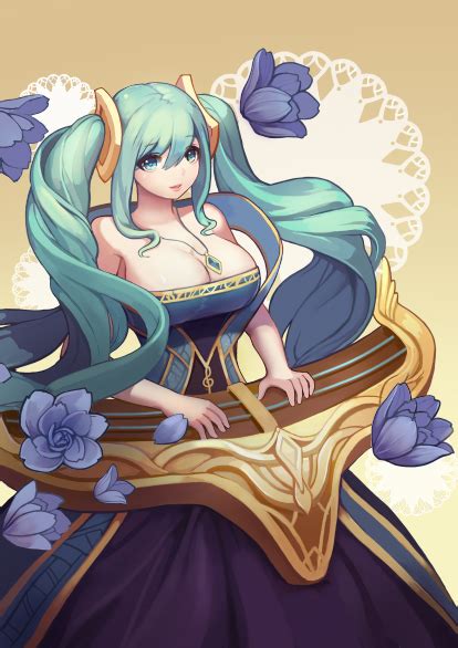 sona fanart by chiruna on DeviantArt