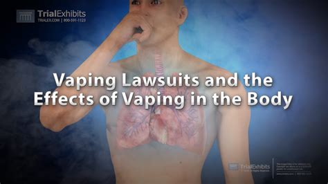 Vaping Lawsuits and the Effects of Vaping in the Body - YouTube