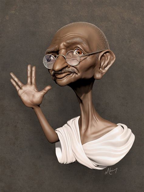 Caricatura de Gandhi - www.remix-numerisation.fr - Rendez vos souvenirs durables… | Caricature ...