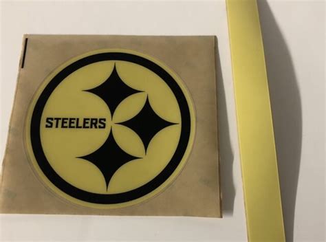 Pittsburgh Steelers Full Size Football Helmet Decals High Quality 20 Mil for sale online | eBay