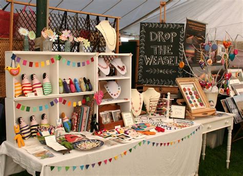 Craft Stall Display Ideas, Craft Fair Booth Display, Craft Market ...