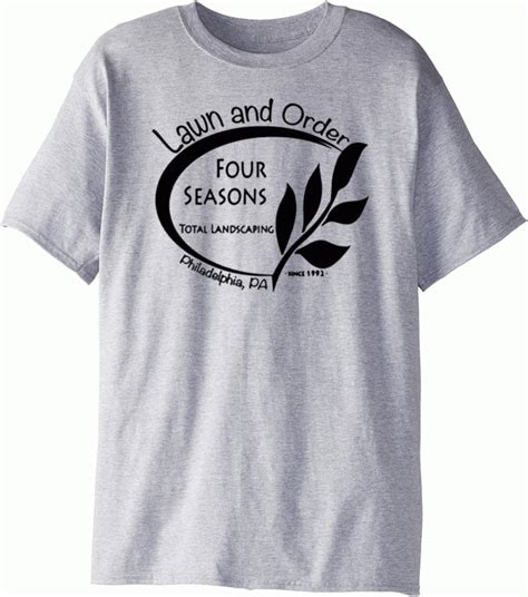 Four Seasons Total Landscaping Lawn and Order philadelphia PA T-Shirt - ShirtElephant Office