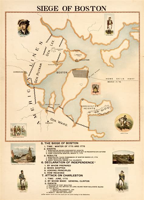 Massachusetts, Siege of Boston by Vintage Maps – Bentley Art Publishing