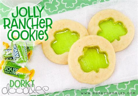 Jolly Rancher Shamrock Cookie Recipe – easy and fun St Patrick's Day treats | Shamrock cookies ...