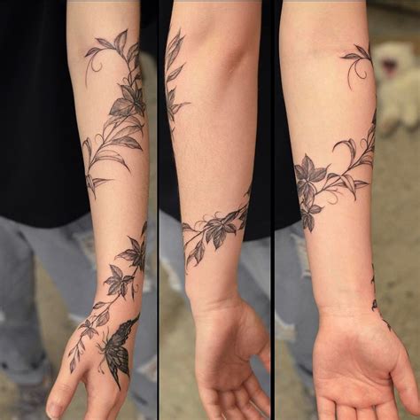 Share 70+ vine tattoo wrapped around arm latest - in.cdgdbentre