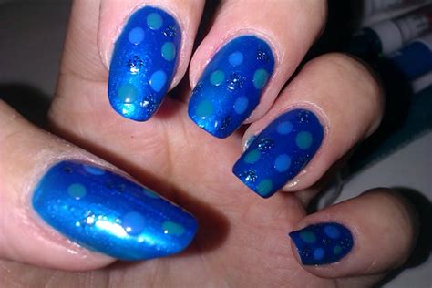 Simple and Easy Nail Art Designs: Blue Nail Ideas for Begi… | Flickr