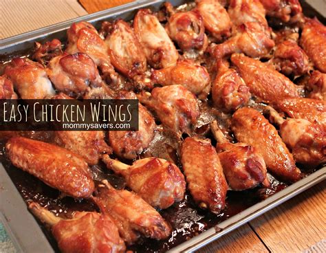 Easy Marinated Chicken Wings Recipe This easy chicken wings recipe comes from my mom, who has ...