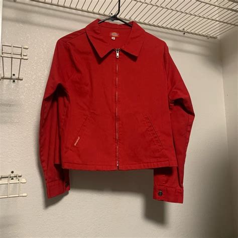 Dickies | Jackets & Coats | Red Dickies Jacket | Poshmark
