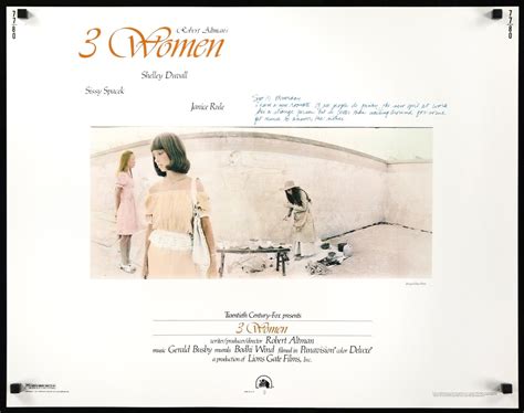 3 Women (1977) Original Half Sheet Movie Poster - Original Film Art - Vintage Movie Posters