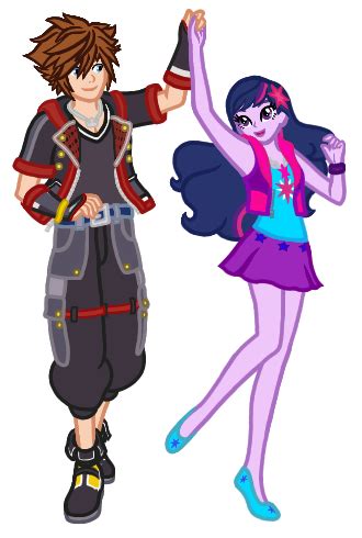 Sora and Twilight Sparkle Dancing (2) by WaveBreeze234 on DeviantArt