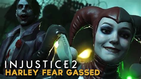 Injustice 2 - Harley Quinn's Greatest Fear (Scarecrow's Fear Gas) Joker or Batman? - YouTube