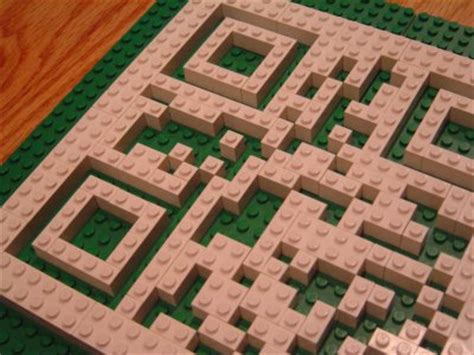 QR codes in Lego