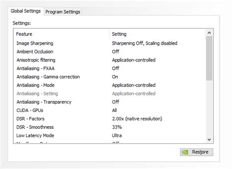 Why does my NVIDIA control panel keep turning on DSR factors and ...