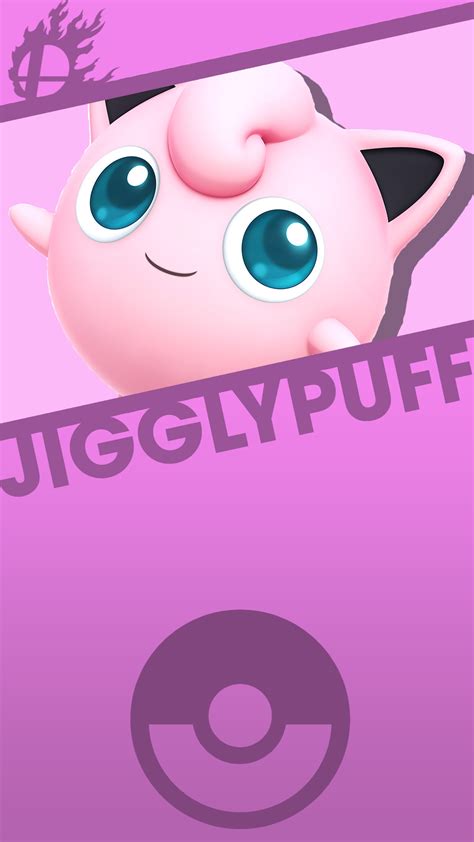 Jigglypuff Smash Bros. Phone Wallpaper by MrThatKidAlex24 on DeviantArt