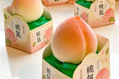 This peach ice cream is going viral and here's where to get it in Toronto | Peach ice cream ...