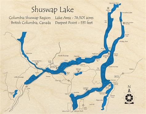 Shuswap Lake in Feet | Lakehouse Lifestyle