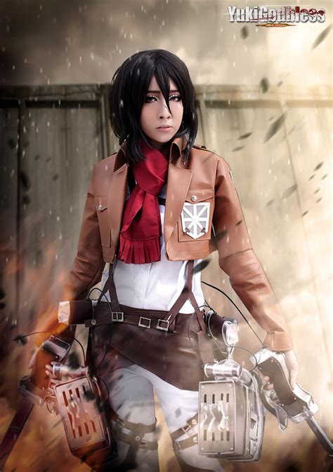 mikasa ackerman from Attack on Titan cosplay by yukigodbless on DeviantArt