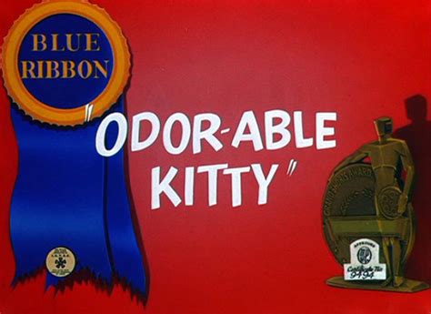 Cartoon Pictures and Video for Odor-Able Kitty (1945) | BCDB