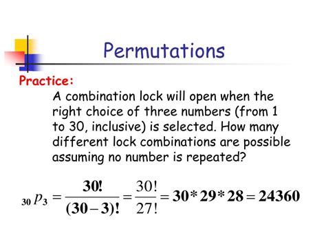 PPT - Permutations and Combinations PowerPoint Presentation, free download - ID:2537274