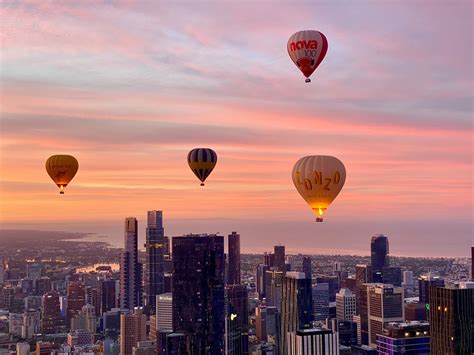 墨尔本热气球飞行, 行程, 墨尔本, Victoria, Australia