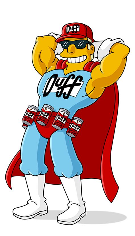 Homer Art Area Duffman Marge Simpson Transparent HQ PNG Download ...