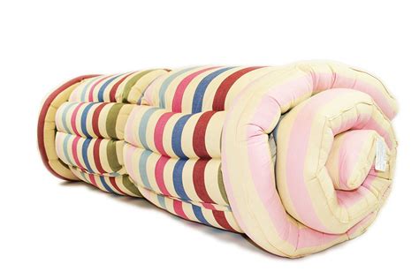 Double cotton roll-up bed: Amazon.co.uk: Kitchen & Home | Camping bed, Personalized gifts, Roll up