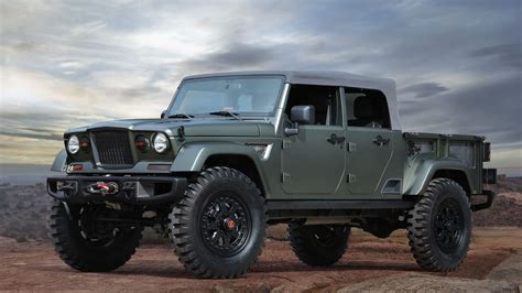 Jeep concept hints at new Wrangler pickup