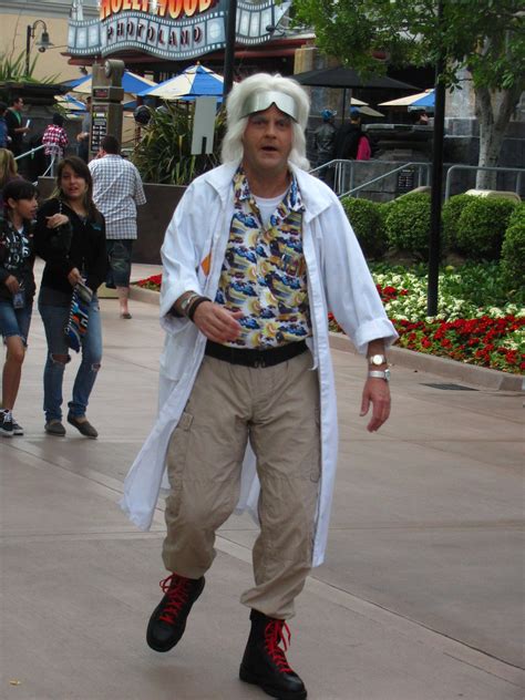 Doc Brown at Universal Studios | Loren Javier | Flickr