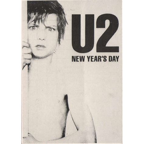 New year's day (uk 1982 'underground' official licensed promo card!) by U2, Postal Card with ...