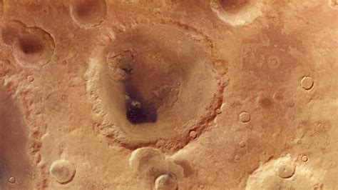 ESA - Crater Neukum named after Mars Express founder