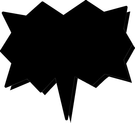 SVG > speech burst shape - Free SVG Image & Icon. | SVG Silh