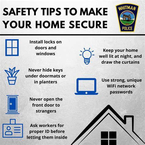 Whitman Police Urge Residents to Secure Their Homes During National Crime Prevention Month ...