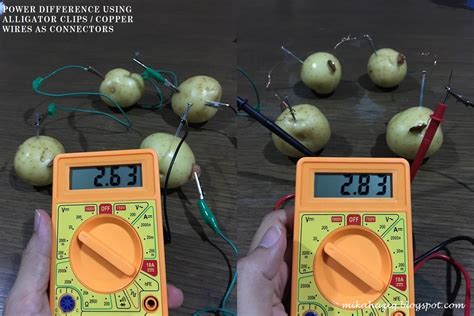 mikahaziq: Potato Battery Experiment - Why is mine not working???