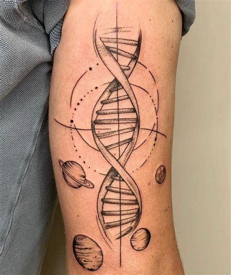 30 Pretty DNA Tattoos to Inspire You | Dna tattoo, Tattoos, Tattoo designs