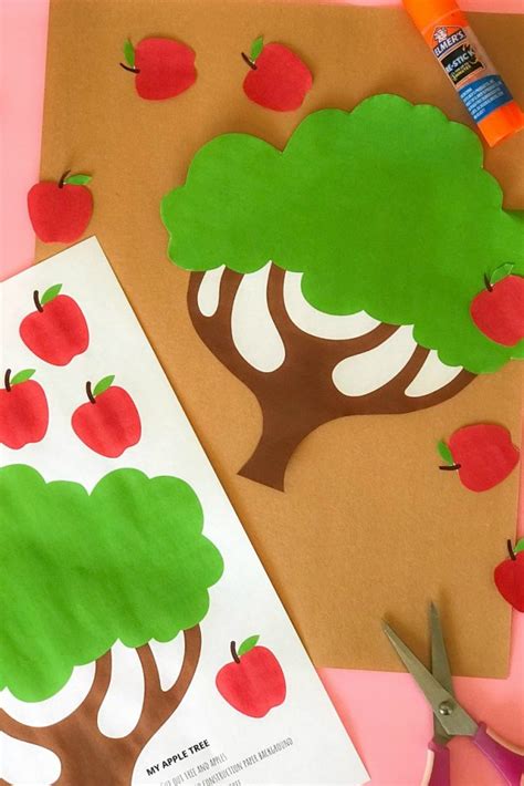 Free Printable Apple Tree Craft for Kids | The Best of This Life