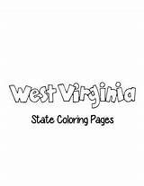 West Virginia State Coloring Pages  pages sketch template