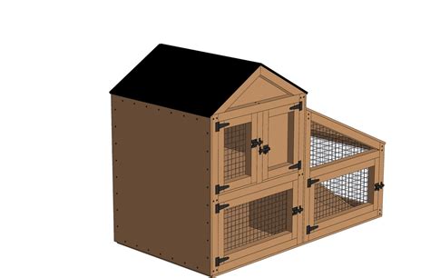 Two Tier Rabbit / Guinea Pig Hutch Plans & Assembly - Etsy UK