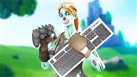 Keyboard And Controller Fortnite [4K] - YouTube