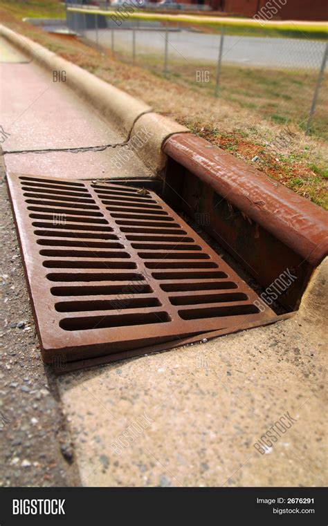 Roadside Gutter Drain Image & Photo (Free Trial) | Bigstock