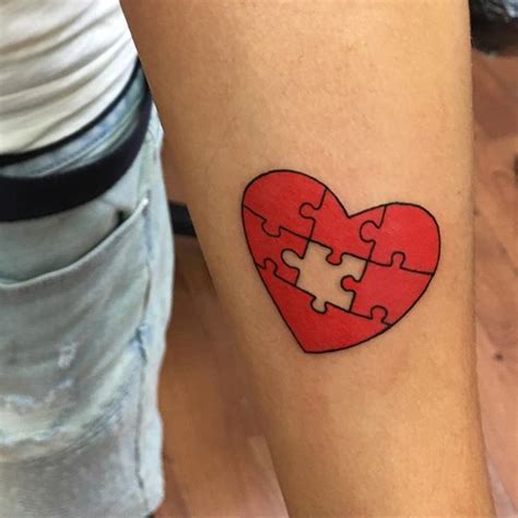 Details 66+ heart puzzle piece tattoo super hot - in.cdgdbentre